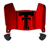Texas Tech Red Raiders Mini Football Helmet Visor Shield w/ Clips - PICK VISOR & LOGO COLOR