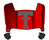 Texas Tech Red Raiders Mini Football Helmet Visor Shield w/ Clips - PICK VISOR & LOGO COLOR
