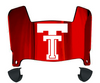 Texas Tech Red Raiders Mini Football Helmet Visor Shield w/ Clips - PICK VISOR & LOGO COLOR