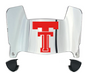 Texas Tech Red Raiders Mini Football Helmet Visor Shield w/ Clips - PICK VISOR & LOGO COLOR