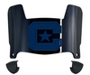 The Citadel Bulldogs Mini Football Helmet Visor Shield w/ Clips - PICK VISOR & LOGO COLOR