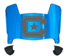 The Citadel Bulldogs Mini Football Helmet Visor Shield w/ Clips - PICK VISOR & LOGO COLOR