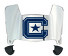 The Citadel Bulldogs Mini Football Helmet Visor Shield w/ Clips - PICK VISOR & LOGO COLOR