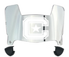 The Citadel Bulldogs Mini Football Helmet Visor Shield w/ Clips - PICK VISOR & LOGO COLOR