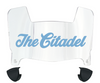 The Citadel Bulldogs Mini Football Helmet Visor Shield w/ Clips - PICK VISOR & LOGO COLOR