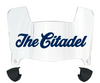 The Citadel Bulldogs Mini Football Helmet Visor Shield w/ Clips - PICK VISOR & LOGO COLOR