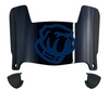 The Citadel Bulldogs Mini Football Helmet Visor Shield w/ Clips - PICK VISOR & LOGO COLOR