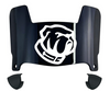 The Citadel Bulldogs Mini Football Helmet Visor Shield w/ Clips - PICK VISOR & LOGO COLOR
