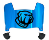 The Citadel Bulldogs Mini Football Helmet Visor Shield w/ Clips - PICK VISOR & LOGO COLOR