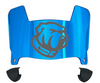 The Citadel Bulldogs Mini Football Helmet Visor Shield w/ Clips - PICK VISOR & LOGO COLOR