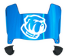 The Citadel Bulldogs Mini Football Helmet Visor Shield w/ Clips - PICK VISOR & LOGO COLOR