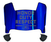 The Citadel Bulldogs Mini Football Helmet Visor Shield w/ Clips - PICK VISOR & LOGO COLOR
