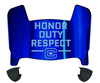 The Citadel Bulldogs Mini Football Helmet Visor Shield w/ Clips - PICK VISOR & LOGO COLOR