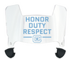 The Citadel Bulldogs Mini Football Helmet Visor Shield w/ Clips - PICK VISOR & LOGO COLOR