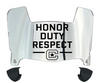 The Citadel Bulldogs Mini Football Helmet Visor Shield w/ Clips - PICK VISOR & LOGO COLOR