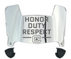 The Citadel Bulldogs Mini Football Helmet Visor Shield w/ Clips - PICK VISOR & LOGO COLOR