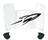 Toledo Rockets Mini Football Helmet Visor Shield w/ Clips - PICK VISOR & LOGO COLOR