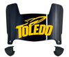 Toledo Rockets Mini Football Helmet Visor Shield w/ Clips - PICK VISOR & LOGO COLOR