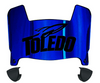 Toledo Rockets Mini Football Helmet Visor Shield w/ Clips - PICK VISOR & LOGO COLOR