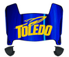 Toledo Rockets Mini Football Helmet Visor Shield w/ Clips - PICK VISOR & LOGO COLOR