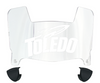 Toledo Rockets Mini Football Helmet Visor Shield w/ Clips - PICK VISOR & LOGO COLOR