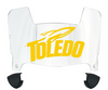 Toledo Rockets Mini Football Helmet Visor Shield w/ Clips - PICK VISOR & LOGO COLOR