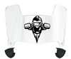 Toledo Rockets Mini Football Helmet Visor Shield w/ Clips - PICK VISOR & LOGO COLOR