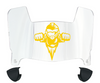 Toledo Rockets Mini Football Helmet Visor Shield w/ Clips - PICK VISOR & LOGO COLOR