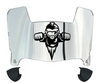 Toledo Rockets Mini Football Helmet Visor Shield w/ Clips - PICK VISOR & LOGO COLOR
