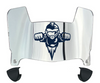 Toledo Rockets Mini Football Helmet Visor Shield w/ Clips - PICK VISOR & LOGO COLOR