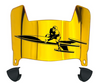Toledo Rockets Mini Football Helmet Visor Shield w/ Clips - PICK VISOR & LOGO COLOR
