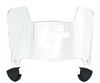 Toledo Rockets Mini Football Helmet Visor Shield w/ Clips - PICK VISOR & LOGO COLOR