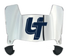 Toledo Rockets Mini Football Helmet Visor Shield w/ Clips - PICK VISOR & LOGO COLOR