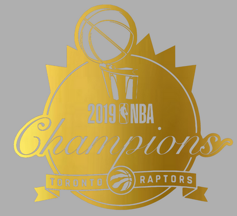 Toronto Raptors 2019 NBA Champions Premium DieCut Vinyl Decal PICK COLOR & SIZE