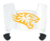 Towson Tigers Mini Football Helmet Visor Shield w/ Clips - PICK VISOR & LOGO COLOR