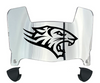 Towson Tigers Mini Football Helmet Visor Shield w/ Clips - PICK VISOR & LOGO COLOR