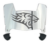 Towson Tigers Mini Football Helmet Visor Shield w/ Clips - PICK VISOR & LOGO COLOR