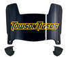 Towson Tigers Mini Football Helmet Visor Shield w/ Clips - PICK VISOR & LOGO COLOR