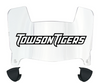Towson Tigers Mini Football Helmet Visor Shield w/ Clips - PICK VISOR & LOGO COLOR