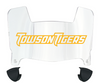Towson Tigers Mini Football Helmet Visor Shield w/ Clips - PICK VISOR & LOGO COLOR