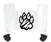 Towson Tigers Mini Football Helmet Visor Shield w/ Clips - PICK VISOR & LOGO COLOR