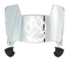 Towson Tigers Mini Football Helmet Visor Shield w/ Clips - PICK VISOR & LOGO COLOR