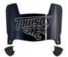 Towson Tigers Mini Football Helmet Visor Shield w/ Clips - PICK VISOR & LOGO COLOR