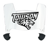 Towson Tigers Mini Football Helmet Visor Shield w/ Clips - PICK VISOR & LOGO COLOR