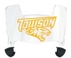 Towson Tigers Mini Football Helmet Visor Shield w/ Clips - PICK VISOR & LOGO COLOR