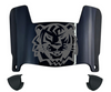 Towson Tigers Mini Football Helmet Visor Shield w/ Clips - PICK VISOR & LOGO COLOR