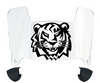 Towson Tigers Mini Football Helmet Visor Shield w/ Clips - PICK VISOR & LOGO COLOR
