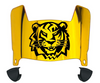 Towson Tigers Mini Football Helmet Visor Shield w/ Clips - PICK VISOR & LOGO COLOR