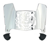 Towson Tigers Mini Football Helmet Visor Shield w/ Clips - PICK VISOR & LOGO COLOR