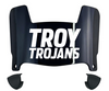 Troy Tojans Mini Football Helmet Visor Shield w/ Clips - PICK VISOR & LOGO COLOR